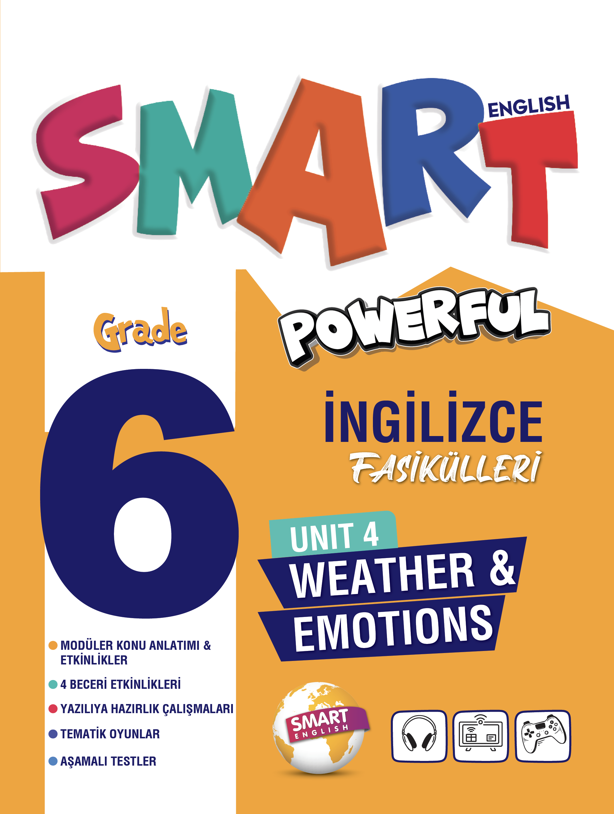 Grade 6 Smart English Powerful İngilizce Fasikülleri - 4. Fasikül